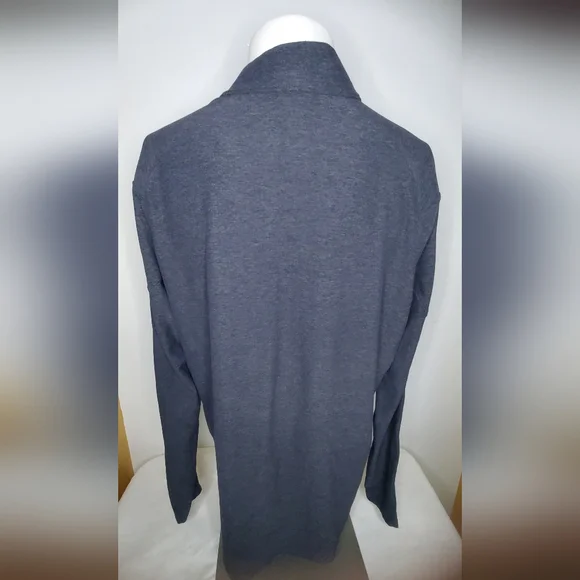 Lululemon Size XL/TG Black/grey JacketTech Half Zip -